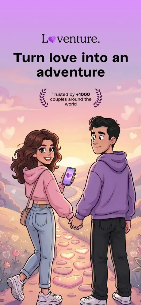 Loventure app — turn love into an adventure